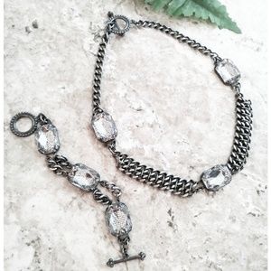 Custom Mesh Wrapped Rhinestone Set